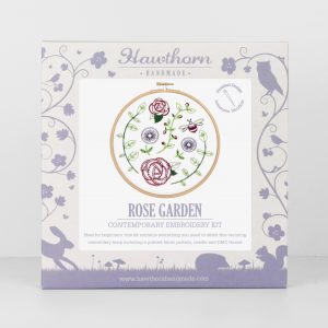 Rose Garden Embroidery Kit