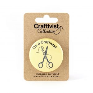 I'm a Craftivist Badge (Craftivist Collective)