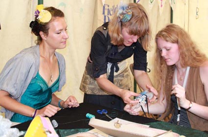 Barley Massey_Upcycling workshop image