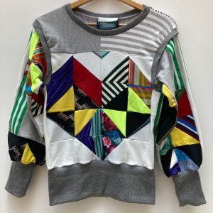 Colliding heart top