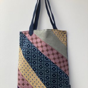 Tie Bag (Diagonal Pastels)